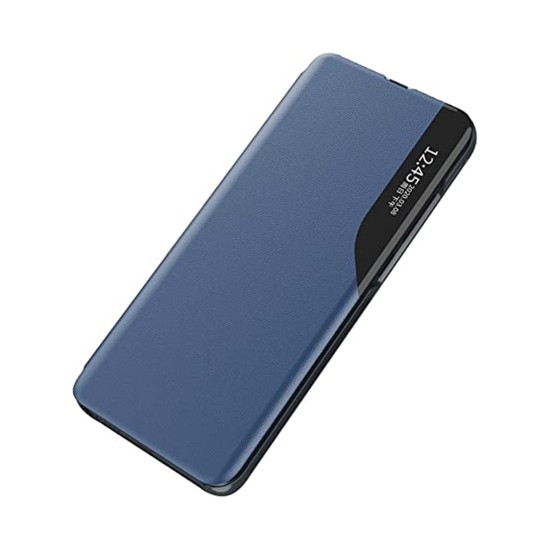 Smart View Flip Cover for Samsung Galaxy A13 4G Blue